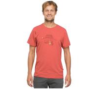 T-shirt homme Chillaz Out In Nature Taille: M / Couleur: rouge