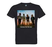T-Shirt Homme Col Rond Coton Bio The Doors Jim Morrison Album Waiting for The Sun Rock 70's