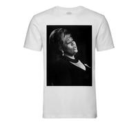 T-Shirt Homme Col Rond Ella Fitzgerald Chanteuse Photo De Star Célébrité Vieille Musique Original