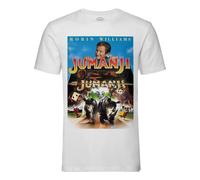 T-Shirt Homme Col Rond Jumanji Robin Williams Film Aventure