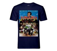 T-Shirt Homme Col Rond Jumanji Robin Williams Film Aventure