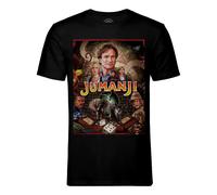 T-Shirt Homme Col Rond Jumanji Robin Williams Film Aventure Dessin