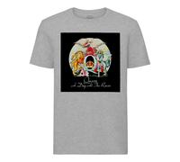 T-Shirt Homme Col Rond Queen Freddie Mercury A Day At The Races Rock 80's