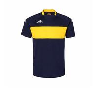 T-shirt homme DIAGO - KAPPA - Coupe droite - Bleu marine, jaune S