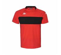 T-shirt homme DIAGO - KAPPA - Coupe droite - Manches courtes - Multisport - Rouge, noir M