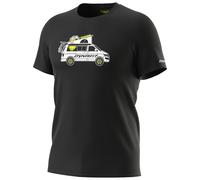 T-shirt homme Dynafit Graphic Co M S/S Tee Taille: XXL / Couleur: noir / jaune