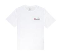 T-Shirt Homme Element Blazin - Blanc - Coton organique - Manches courtes L