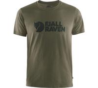 T-shirt homme Fjällräven Logo T-shirt M Taille: M / Couleur: vert