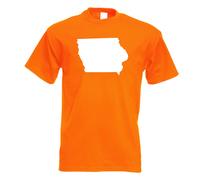 T-Shirt Homme Funshirt Imprimé Design Iowa Des Moines