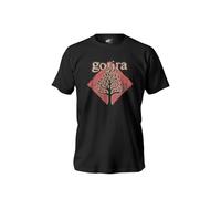 T Shirt Homme Gojira - Licence Officielle (FR/ES, Alpha/Lettres, TG, Taille Normale, Taille Normale, Noir)