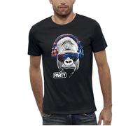 T-shirt homme Gorille Clubbeur - PIXEL EVOLUTION - Gorille avec un casque de DJ XL