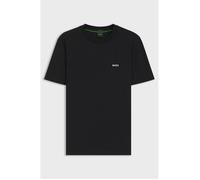 T-shirt Homme Hugo Boss Noir en coton stretch avec détail de logo M