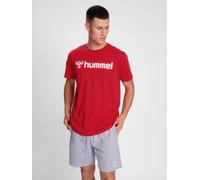 T-shirt homme hummel Coupe régulière Extensible Col rond Logo Tee Sportifs