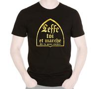 T-Shirt Homme Humour Leffe toi et Marche si tu Peux Encore bière Alcool soirée arrosée bistrot collègue (S)