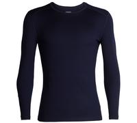 Icebreaker - Sous-vêtement en laine de mérinos - M Merino 260 Tech LS Crewe Midnight Navy pour Homme en Laine - Taille XL Navy XL