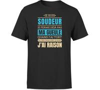 T shirt homme j ai raison je s XL