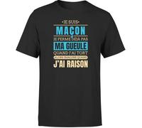 T shirt homme j ai raison je s XS