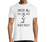 T-Shirt Homme Je Peux Pas J'Ai Beach Volley