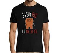 T-Shirt Homme Je Peux Pas J'Ai Mal de Dos