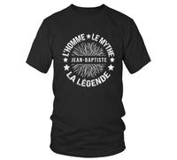 T-shirt homme - Jean-Baptiste - 100% coton - Col rond - Imprimé en France S