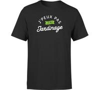 T Shirt Homme j'peux Pas J'Ai Jardinage | Imprimé en France, Cadeau fête des pères Homme Humour Papa Anniversaire Original Rigolo Humoristique (L,Black)