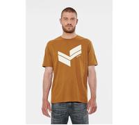 T-shirt homme KAPORAL BRYZO marron 100% coton - manches courtes et col rond XL