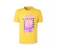 T-shirt homme KAPPA Emiro - Jaune - Manches courtes - Multisport S