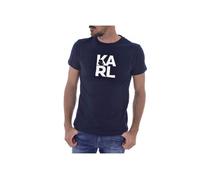 T-shirt homme Karl Bleu marine - S S