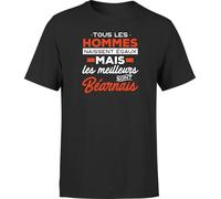 T Shirt Homme Les Meilleurs sont bearnais | Imprimé en France, Cadeau fête des pères Homme Humour Papa Anniversaire Original Rigolo Humoristique (5XL,Black)