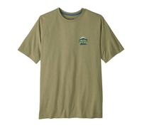 T-shirt homme logo Responsibili-Tee® coton et polyester recyclé kaki Patagonia