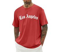 T Shirt Homme Long Derriere Col Large Habillé Basic Les Correcteur Message Un Temps Papillon Natation Bodybuilder Christ Dessin Country H Main Survetement Barbu