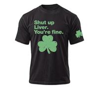 T Shirt Homme,Maglietta Grafica per il Giorno di San Patrizio, a Maniche Corte, Casual, Girocollo, Con Stampa celebrativa Della Festa irlandese