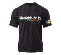 T Shirt Homme Manche Courte,Maglietta Grafica per il Giorno di San Patrizio, a Maniche Corte, Casual, Girocollo, Con Stampa Del Festival Delle festività irlandesi