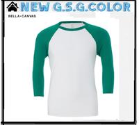T-Shirt Homme Manches 3/4 Baseball