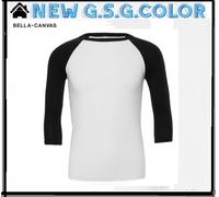 T-Shirt Homme Manches 3/4 Baseball