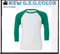 T-Shirt Homme Manches 3/4 Baseball