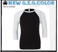 T-Shirt Homme Manches 3/4 Baseball