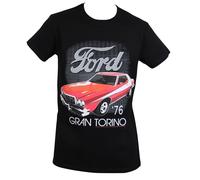 T-Shirt Homme Manches Courtes - Ford Gran Torino 22498 - Noir