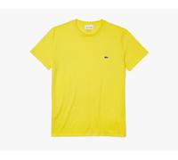 T-Shirt Homme Manches Courtes LACOSTE Regular Fit TH6709 HLL Jaune