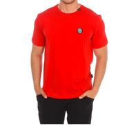 T-shirt homme manches courtes PLEIN SPORT - TIPS404 - Rouge - 100% Coton M