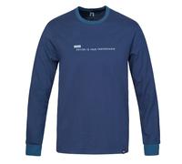 T-shirt homme manches longues en coton Hannah Kirk Patriot bleu XXL