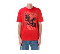 T-shirt homme Marc Marquez - Graphic Bike 93 Moto GP Officiel Rouge Homme S