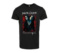 T-shirt homme Merchcode Alice Cooper Paranormal Splatter - noir - M S