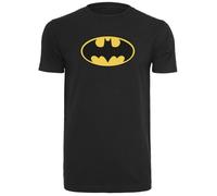 T-shirt homme Merchcode - Logo BATMAN noir - Manches courtes - Col arrondi XL