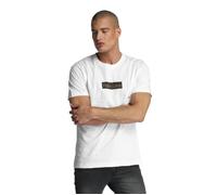 T-Shirt Homme - Mister Tee - Fake Love - Blanc - Coupe Droite - Manches Courtes