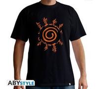 T-shirt Homme New Fit - Naruto Shippuden - Sceau - Noir - Taille M