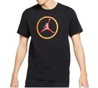 T-shirt Homme Nike Crew 2 - Noir - Manches courtes - Imprimé Jordan L