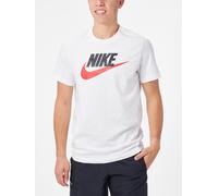 Nike T-shirt Futura Homme Blanc/Noir/University Red XL