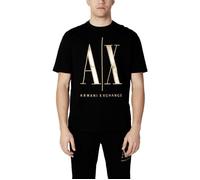 T-shirt coupe standard Armani Exchange Noir M