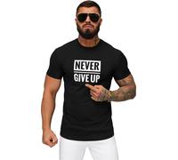 T-shirt homme noir OZONEE NB/MT3133 L